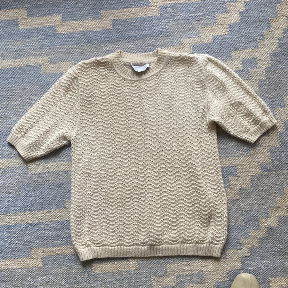 Agnes B Alpaca Sweater, very soft and comfortable💛
